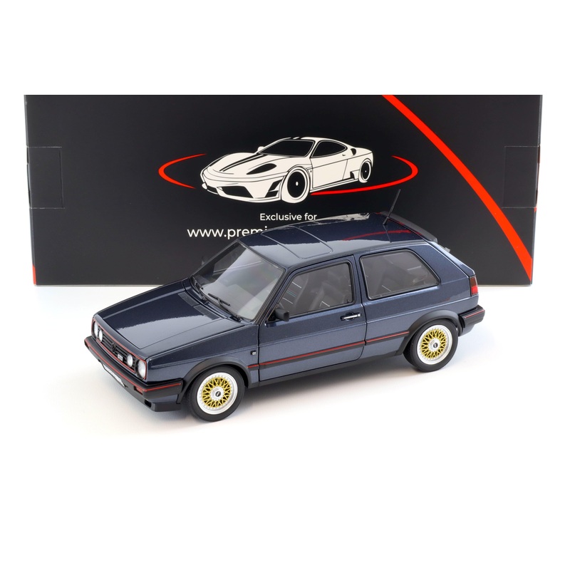 Norev 1988 Volkswagen Golf MK II GTI Helios Blue Metallic 1:18