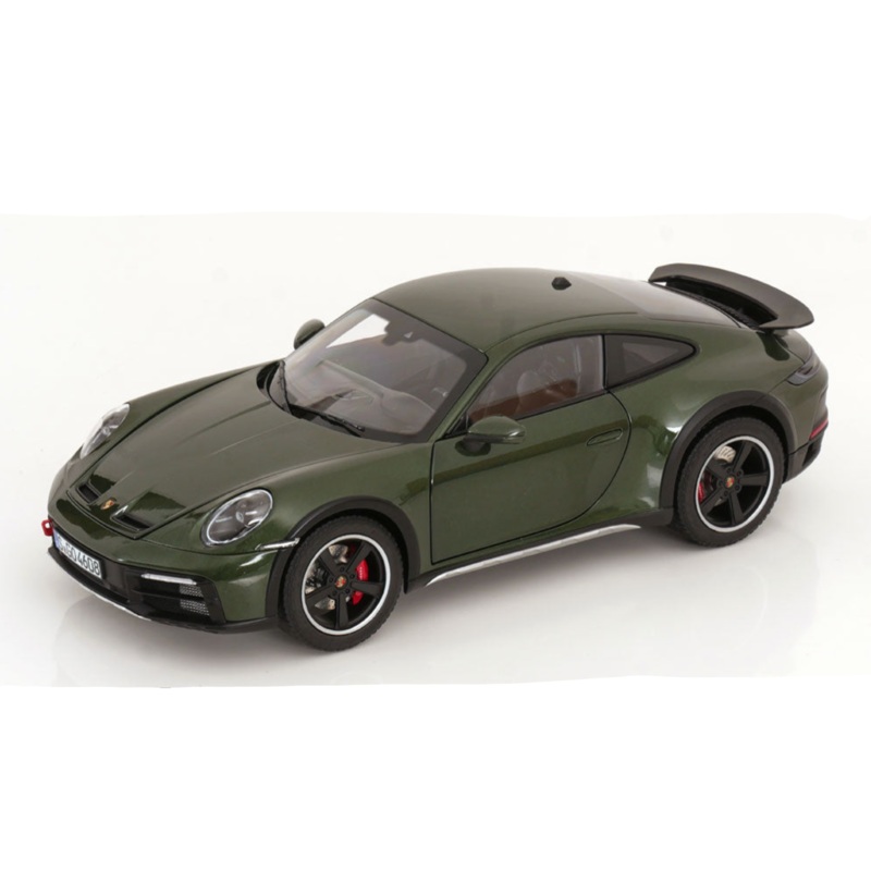 Norev 2023 Porsche 911 992 Dakar Oak Green Metallic 1:18