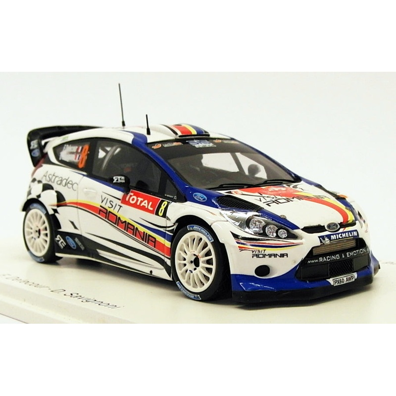 Spark 1/43 Scale S3343 - Ford Fiesta RS WRC #8 - 6th Monte Carlo 2012