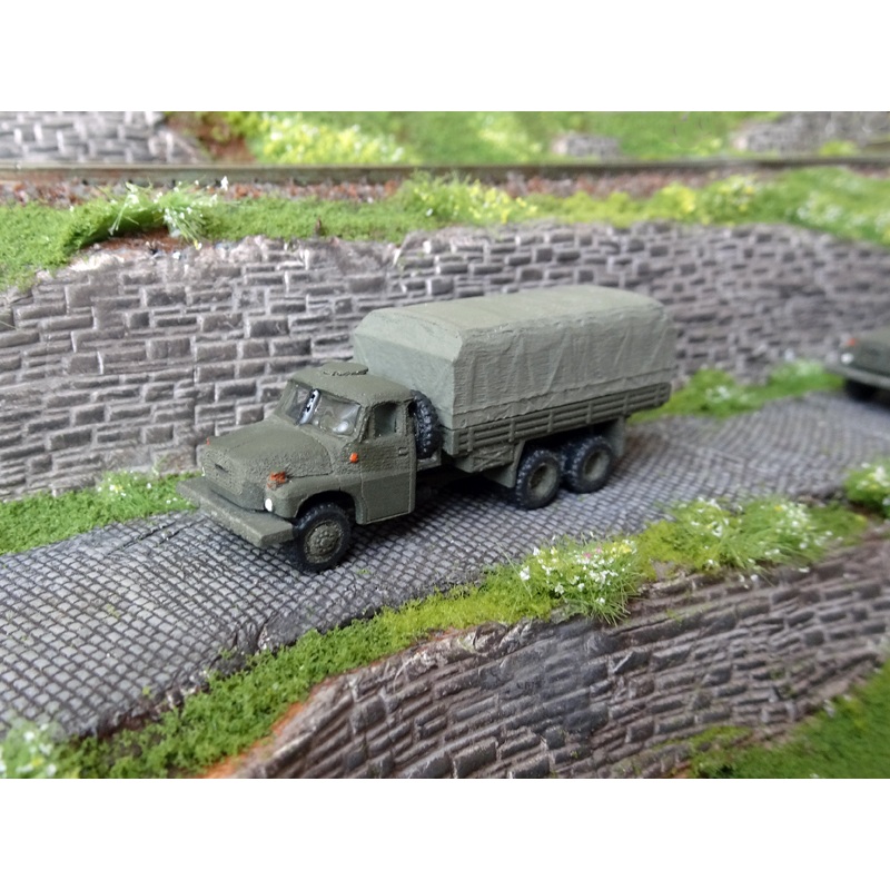 Tatra 148 VNM Flatbed with tarpaulin