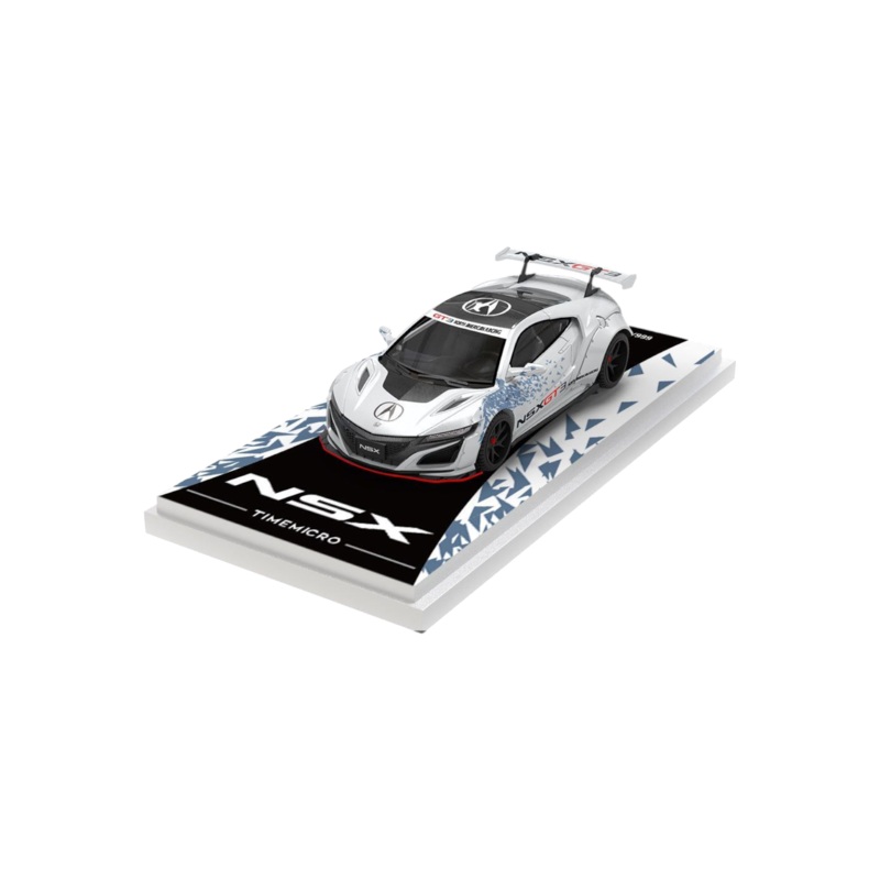 Time Micro Honda NSX Racing Livery 1:64 Scale (With Acrylic Case)