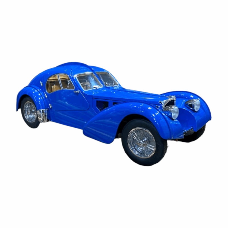1/18 Bugatti 57S Atlantic 1938 Blue by AUTOart Scale Model Car