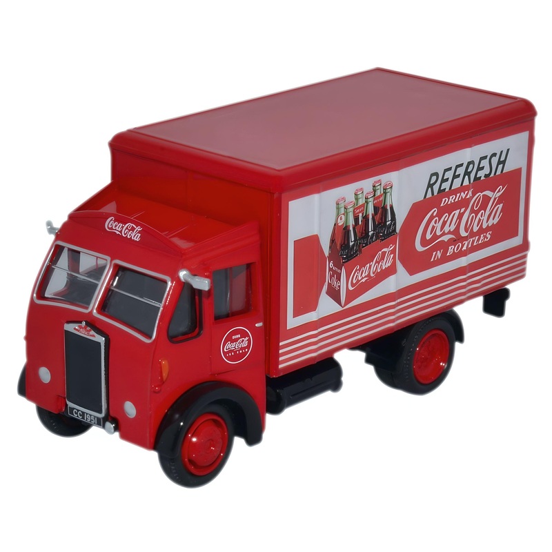 Albion Box Van Coca Cola