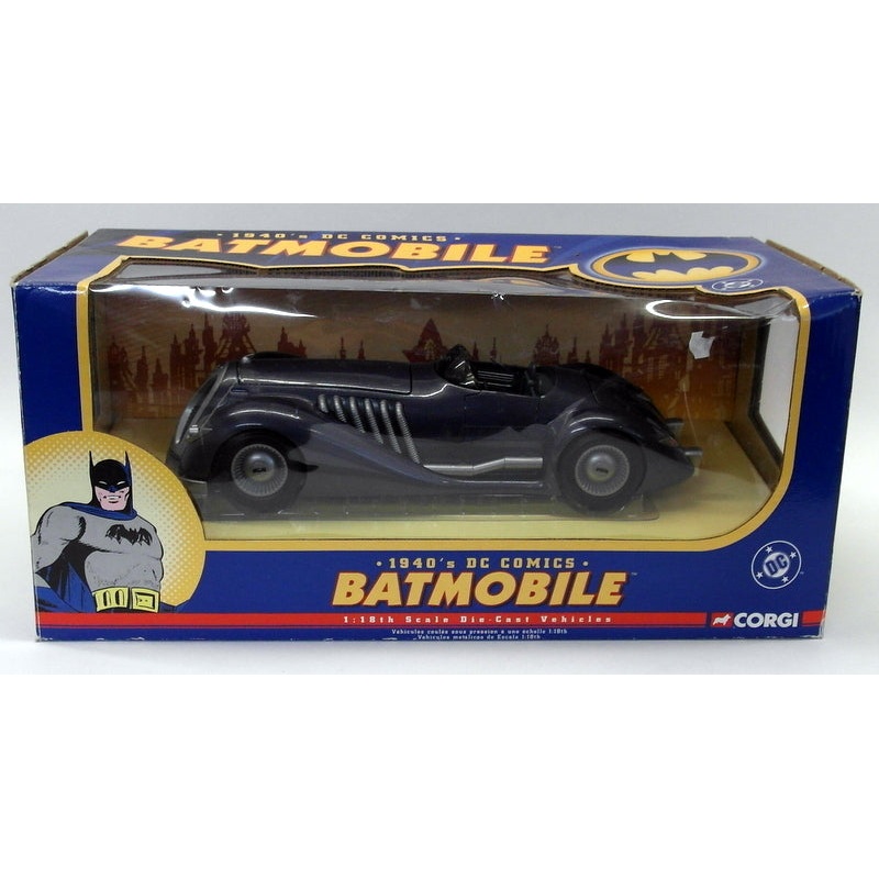 Corgi 1/18 Scale Diecast - 77606 1940'S Comics DC Comics Batmobile