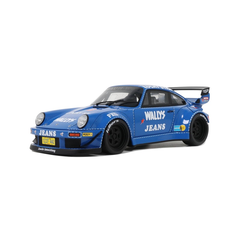 GT Spirit Porsche 911 964 RWB Osho Arrow Blue Jeans Rally Blue 1:18 Resin