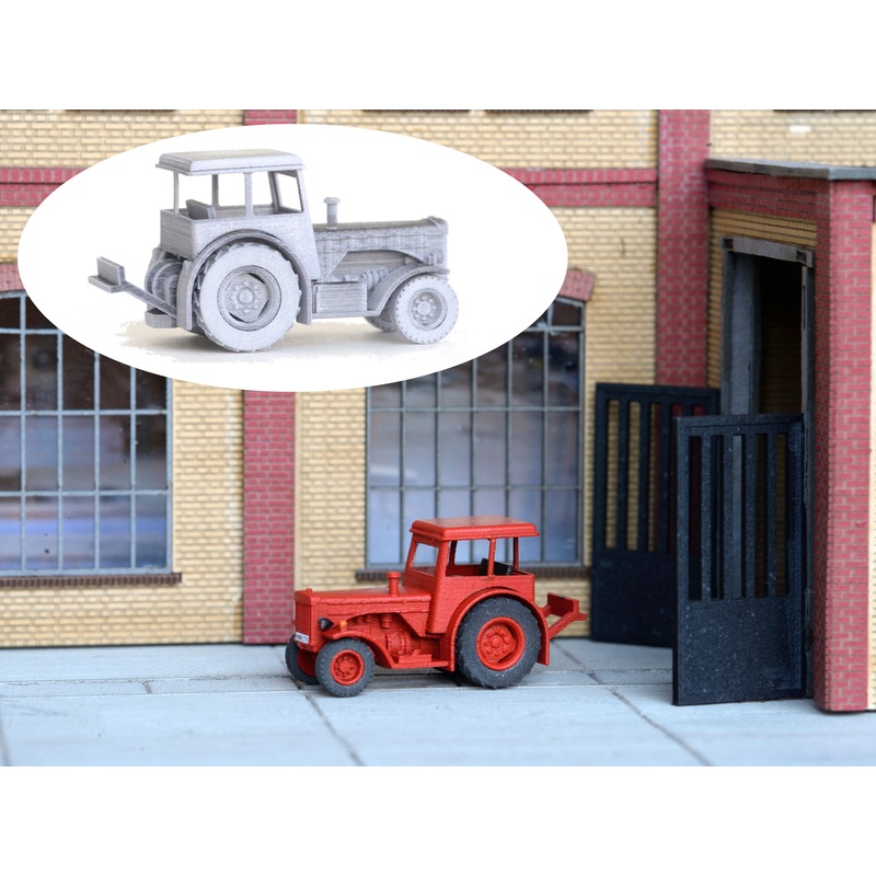 Hanomag R55 tractor closed