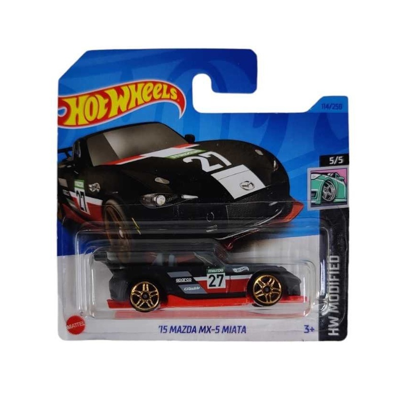 Hotwheels 15 mazda mx-5 maita
