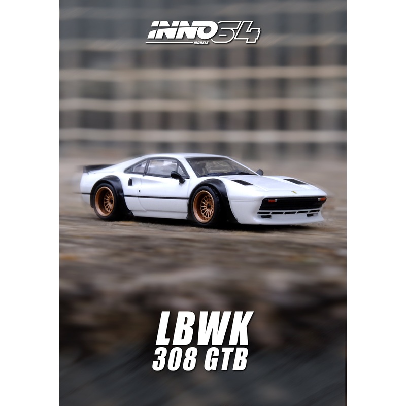 Inno64 1/64 LBWK 308 GTB White