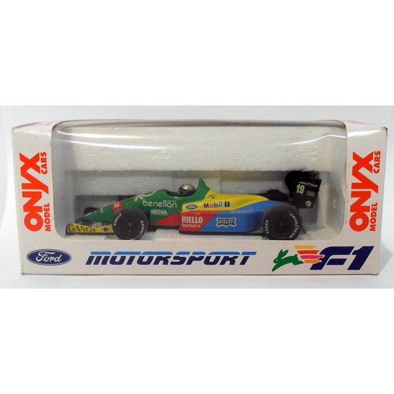 Onyx 1/43 Scale Diecast Model B188 - Bebetton Ford - Alessandro Nannini