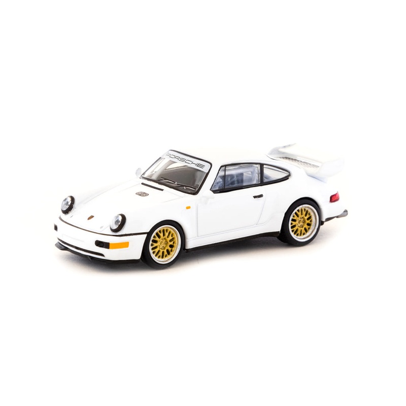 Tarmac Works x Schuco 1/64 Porsche 911 RSR 3.8  White