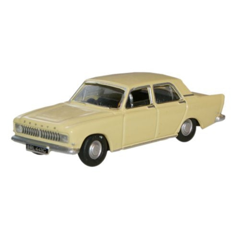 Tuscan Yellow Ford Zephyr - 1:76 Scale