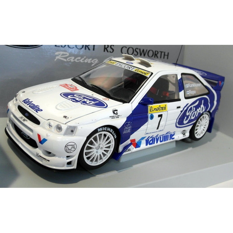 UT Models 1/18 Scale Diecast 39850 Ford Escort Cosworth WRC Kankkunen Repo 1998