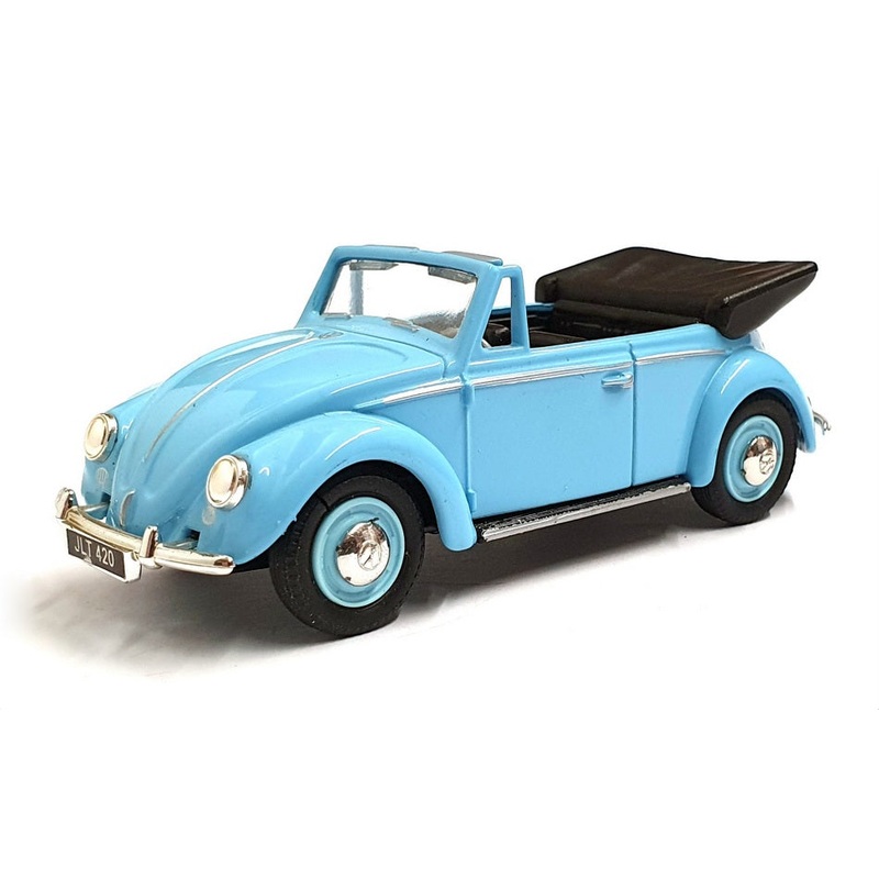Vanguards 1/43 Scale VA2001 - VW Volkswagen Cabriolet - Pale Blue