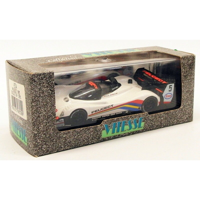 Vitesse 1/43 Scale Model Car 653A - Peugeot 905 Evolution 1991 #5