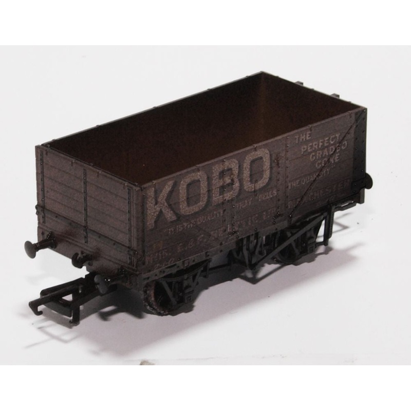 Weathered Kobo 7 Plank Wagon Open