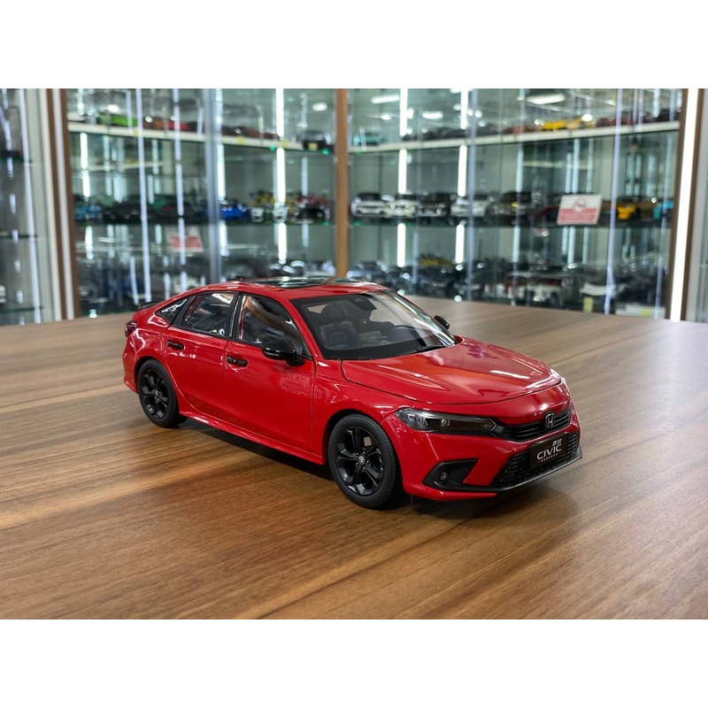 Honda CIVIC Sport Turbo Dongfeng [1/18 Diecast Red]