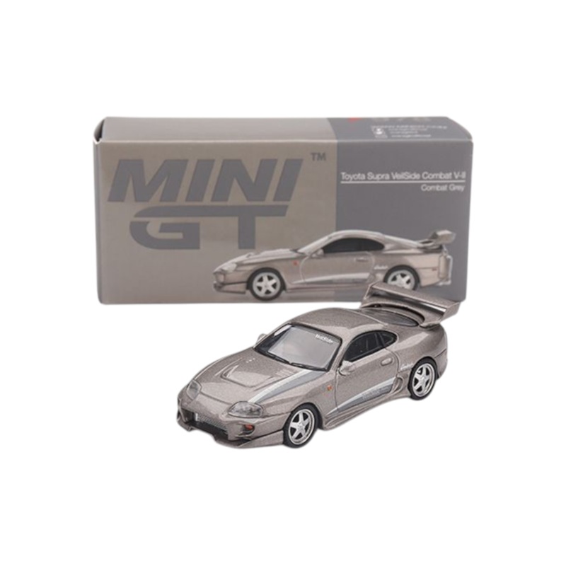 Mini GT Toyota Supra VeilSide Combat V-II (Combat Grey) 1:64 Scale 978