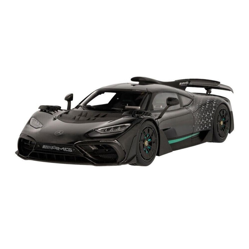 NZG 2022 Mercedes Benz One AMG (C298) Hyper Black 1:18 DEALER EDITION