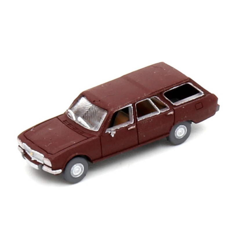 Ready-made model car Peugeot 504 Break Brown