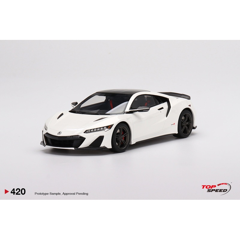 Topspeed 1:18 Acura NSX Type S 2022 130R White
